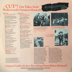 Cut! Out Takes From Hollywoods Greatest Musicals Vol. 2 Ścieżka dźwiękowa (Various Artists) - Tylna strona okladki plyty CD