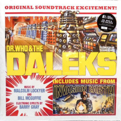 Doctor Who and The Daleks / Daleks' Invasion Earth 2150 A.D. Ścieżka dźwiękowa (Barry Gray, Malcolm Lockyer) - Okładka CD