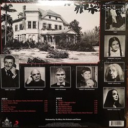 The Addams Family Trilha sonora (Vic Mizzy) - CD capa traseira