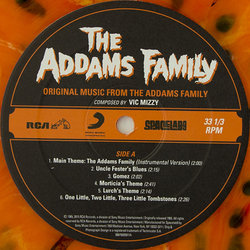 The Addams Family Soundtrack (Vic Mizzy) - cd-cartula