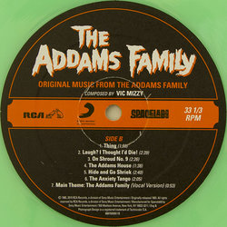 The Addams Family Bande Originale (Vic Mizzy) - cd-inlay