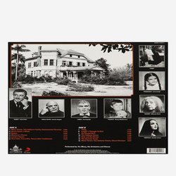 The Addams Family サウンドトラック (Vic Mizzy) - CD裏表紙