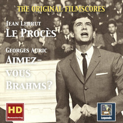 Le Procs - Jean Ledrut / Aimez-vous Brahms? - Georges Auric Colonna sonora (Georges Auric, Jean Ledrut) - Copertina del CD