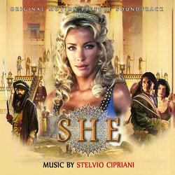 She サウンドトラック (Stelvio Cipriani) - CDカバー