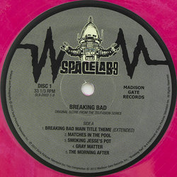 Breaking Bad Soundtrack (Dave Porter) - CD Achterzijde