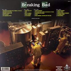Breaking Bad サウンドトラック (Dave Porter) - CD裏表紙