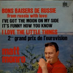 Bons Baisers De Russie Soundtrack (Various Artists, John Barry) - CD Achterzijde