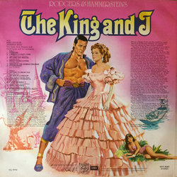 The King And I Soundtrack (Oscar Hammerstein II, Richard Rodgers) - CD Back cover