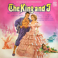 The King And I 声带 (Oscar Hammerstein II, Richard Rodgers) - CD封面