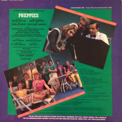 Preppies サウンドトラック (Judy Hart Angelo, Gary Portnoy) - CD裏表紙