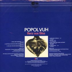 Herz aus Glas サウンドトラック ( Popol Vuh) - CD裏表紙