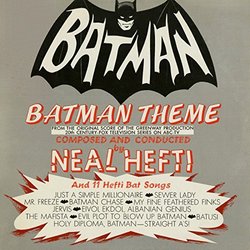 Batman Theme and 11 Hefti Bat Songs Soundtrack (Neal Hefti) - CD cover