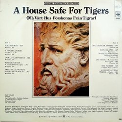 A House Safe For Tigers サウンドトラック (Lee Hazlewood) - CD裏表紙