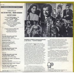 Cactus Flower Bande Originale (Quincy Jones) - CD Arrire