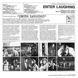 Enter Laughing Ścieżka dźwiękowa (Mel Carter, Quincy Jones, Car Reiner) - Tylna strona okladki plyty CD
