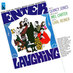 Enter Laughing サウンドトラック (Mel Carter, Quincy Jones, Car Reiner) - CDカバー