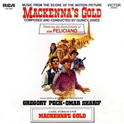 Mackenna's Gold サウンドトラック (José Feliciano, Quincy Jones) - CDカバー