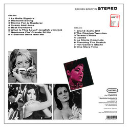 Italian Girls Like Ear Catching Melodies Ścieżka dźwiękowa (Various Artists) - Tylna strona okladki plyty CD