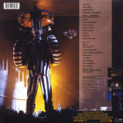 Beetlejuice Ścieżka dźwiękowa (Danny Elfman) - Tylna strona okladki plyty CD