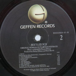 Beetlejuice Trilha sonora (Danny Elfman) - CD-inlay