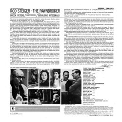 The Pawnbroker Ścieżka dźwiękowa (Quincy Jones) - Tylna strona okladki plyty CD