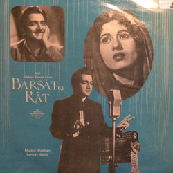 Barsat Ki Rat 声带 (Various Artists, Sahir Ludhianvi,  Roshan) - CD封面