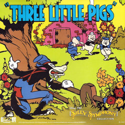 The Skeleton Dance / Three Little Pigs Soundtrack (Frank Churchill, Carl W. Stalling) - CD cover