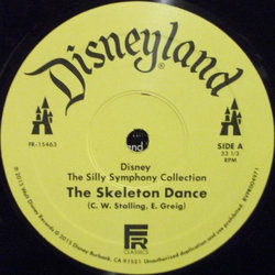 The Skeleton Dance / Three Little Pigs サウンドトラック (Frank Churchill, Carl W. Stalling) - CDインレイ