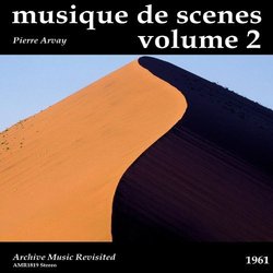 Musique de scenes, Vol. 2 Ścieżka dźwiękowa (Pierre Arvay) - Okładka CD