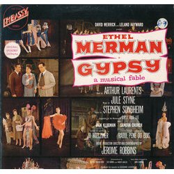 Gypsy - A Musical Fable サウンドトラック (Stephen Sondheim, Jule Styne) - CDカバー