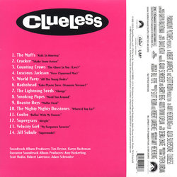 Clueless サウンドトラック (Various Artists, David Kitay) - CD裏表紙
