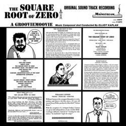 The Square Root of Zero Soundtrack (Elliot Kaplan) - CD Back cover