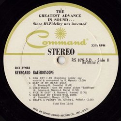 Keyboard Kaleidoscope Bande Originale (Various Artists, Dick Hyman) - cd-inlay