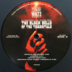 The Black Belly Of The Tarantula Trilha sonora (Ennio Morricone) - CD-inlay