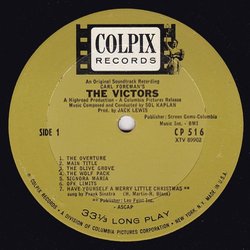 The Victors Trilha sonora (Sol Kaplan) - CD-inlay