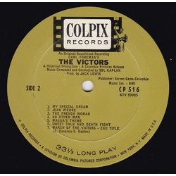The Victors Trilha sonora (Sol Kaplan) - CD-inlay