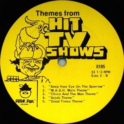 Themes From Hit TV Shows Ścieżka dźwiękowa (Various Artists, 	The Pop Singers And Orchestra) - wkład CD