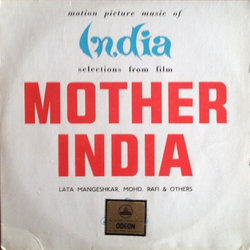 Mother India Soundtrack (Various Artists, Shakeel Badayuni,  Naushad) - CD cover