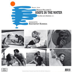 Knife in the Water Ścieżka dźwiękowa (Krzysztof Komeda) - Tylna strona okladki plyty CD