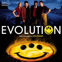 Evolution Trilha sonora (John Powell) - capa de CD