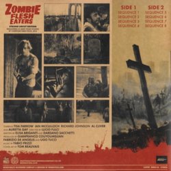 Zombie Flesh Eaters 声带 (Giorgio Cascio, Fabio Frizzi, Adriano Giordanella, Maurizio Guarini) - CD后盖