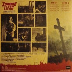 Zombie Flesh Eaters Soundtrack (Giorgio Cascio, Fabio Frizzi, Adriano Giordanella, Maurizio Guarini) - CD Back cover