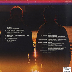 Zombie Zombie Plays John Carpenter Trilha sonora (Various Artists, John Carpenter) - CD capa traseira