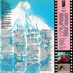 Avalanche サウンドトラック (William Kraft) - CD裏表紙