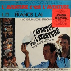 L'Aventure c'est l'Aventure Trilha sonora (Francis Lai) - capa de CD