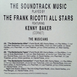 The Beiderbecke Trilogy サウンドトラック (Frank Ricotti) - CDインレイ