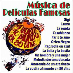 Msica de Pelculas Famosas Colonna sonora (Various Artists) - Copertina del CD