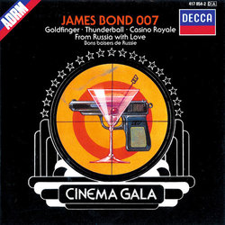 James Bond 007 Soundtrack (Burt Bacharach, John Barry, Monty Norman) - CD cover