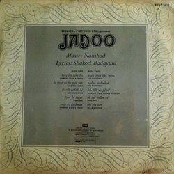 Jadoo Soundtrack (Various Artists, Shakeel Badayuni,  Naushad) - CD Back cover