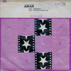 Amar Ścieżka dźwiękowa (Shakeel Badayuni, Asha Bhosle, Lata Mangeshkar,  Naushad, Mohammed Rafi) - Okładka CD